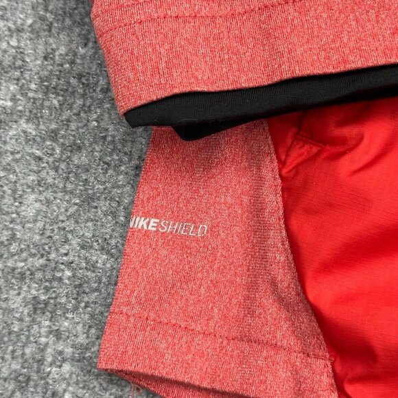 Ohio State Buckeyes Jacket Mens M Nike Shield Hybrid Windbreaker Stretch Zip Up - Picture 4 of 13